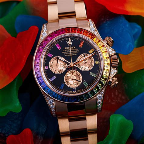 rainbow rolex kane|rolex rainbow daytona reviews.